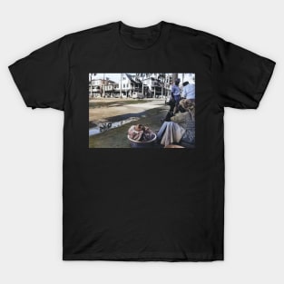 Vintage Colorized photo of Paramaribo T-Shirt